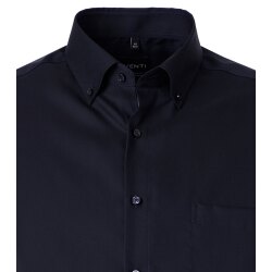 VENTI Herren Businesshemd Langarm Button-Down Comfort-Fit Marine