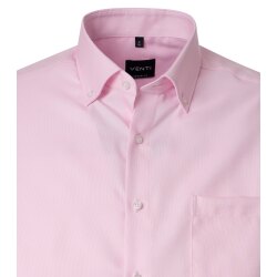 VENTI Herren Businesshemd Langarm Button-Down Comfort-Fit Rosa