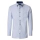 VENTI Herren Businesshemd Langarm Button-Down Comfort-Fit Hellblau
