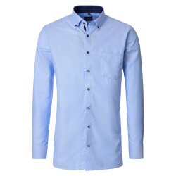 VENTI Herren Businesshemd Langarm Button-Down Comfort-Fit...