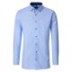 VENTI Herren Businesshemd Langarm Button-Down Comfort-Fit Hellblau
