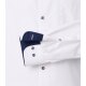 VENTI Herren Businesshemd Langarm Button-Down Comfort-Fit Weiß