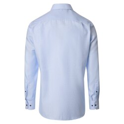 VENTI Herren Businesshemd Langarm Kent Comfort-Fit Hellblau