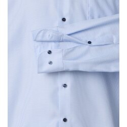VENTI Herren Businesshemd Langarm Kent Comfort-Fit Hellblau