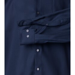 VENTI Herren Businesshemd Langarm Kent Comfort-Fit Marine