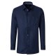 VENTI Herren Businesshemd Langarm Kent Comfort-Fit Marine