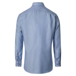 VENTI Herren Businesshemd Langarm Kent Comfort-Fit Blau