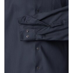 VENTI Herren Businesshemd Langarm Kent Comfort-Fit Schwarz