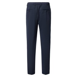 VENTI Herren Anzughose FORMAL Polyestermix Stretch Marine