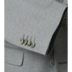 VENTI Herren Anzugsakko FORMAL Revers Polyestermix Stretch Grün