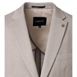 VENTI Herren Anzugsakko FORMAL Revers Polyestermix Stretch Beige