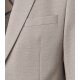 VENTI Herren Anzugsakko FORMAL Revers Polyestermix Stretch Beige