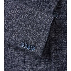 VENTI Herren Sakko FORMAL Revers Polyestermix Stretch Blau