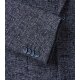 VENTI Herren Sakko FORMAL Revers Polyestermix Stretch Blau