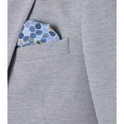 VENTI Herren Sakko FORMAL Revers Polyestermix Stretch Hellblau