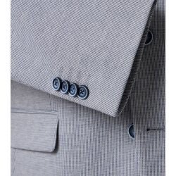VENTI Herren Sakko FORMAL Revers Polyestermix Stretch Hellblau