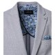VENTI Herren Sakko FORMAL Revers Polyestermix Stretch Hellblau