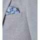 VENTI Herren Sakko FORMAL Revers Polyestermix Stretch Hellblau
