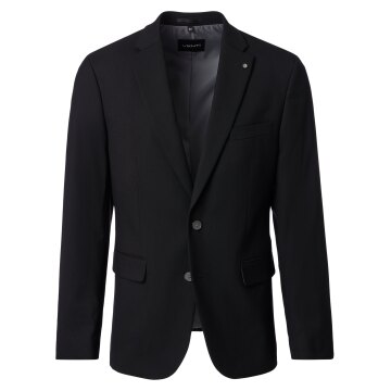 VENTI Herren Anzugsakko FORMAL Revers Polyestermix Schwarz