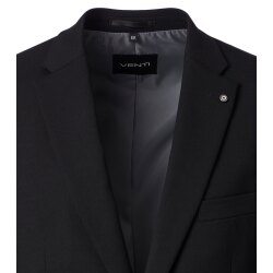 VENTI Herren Anzugsakko FORMAL Revers Polyestermix Schwarz