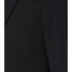 VENTI Herren Anzugsakko FORMAL Revers Polyestermix Schwarz