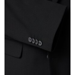 VENTI Herren Anzugsakko FORMAL Revers Polyestermix Schwarz
