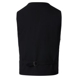VENTI Herren Anzugweste FORMAL V-Neck Polyestermix Schwarz