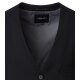 VENTI Herren Anzugweste FORMAL V-Neck Polyestermix Schwarz
