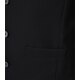 VENTI Herren Anzugweste FORMAL V-Neck Polyestermix Schwarz