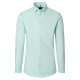 VENTI Herren Businesshemd Langarm Button-Down Modern-Fit Hellgrün