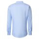 VENTI Herren Businesshemd Langarm Stehbund Body-Fit Hellblau