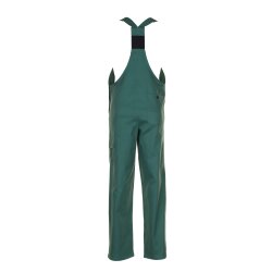 PLANAM Herren Cargo-Latzhose BW-290 Reißfest Mittelgrün