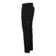 PLANAM Stretchy Herren Hose OUTDOOR Oberschenkeltaschen Schwarz