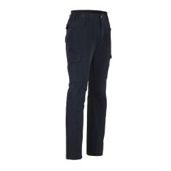 PLANAM Stretchy Herren Hose OUTDOOR Oberschenkeltaschen Marine