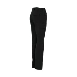 PLANAM Stretchy Damen Hose OUTDOOR Oberschenkeltaschen Schwarz