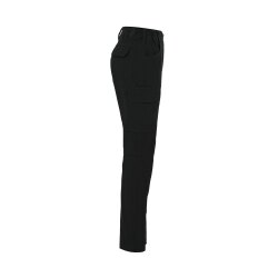 PLANAM Stretchy Damen Hose OUTDOOR Oberschenkeltaschen Schwarz
