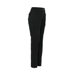 PLANAM Stretchy Damen Hose OUTDOOR Oberschenkeltaschen Schwarz