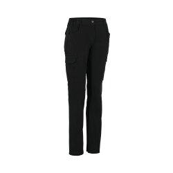 PLANAM Stretchy Damen Hose OUTDOOR Oberschenkeltaschen Schwarz