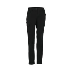 PLANAM Stretchy Damen Hose OUTDOOR Oberschenkeltaschen Schwarz