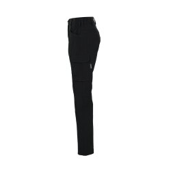 PLANAM Stretchy Damen Hose OUTDOOR Oberschenkeltaschen Schwarz