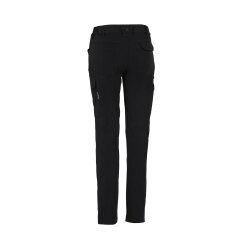 PLANAM Stretchy Damen Hose OUTDOOR Oberschenkeltaschen Schwarz