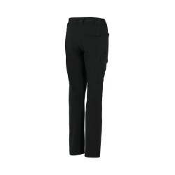 PLANAM Stretchy Damen Hose OUTDOOR Oberschenkeltaschen Schwarz