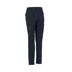 PLANAM Stretchy Damen Hose OUTDOOR Oberschenkeltaschen Marine