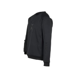 PLANAM Unisex Sweater OUTDOOR Rundhals Logo Schwarz