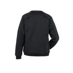 PLANAM Unisex Sweater OUTDOOR Rundhals Logo Schwarz