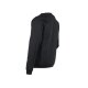 PLANAM Unisex Sweater OUTDOOR Rundhals Logo Schwarz
