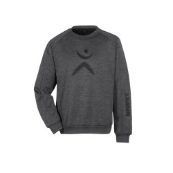 PLANAM Unisex Sweater OUTDOOR Rundhals Logo Grau