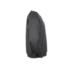 PLANAM Unisex Sweater OUTDOOR Rundhals Logo Grau