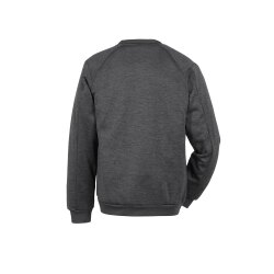 PLANAM Unisex Sweater OUTDOOR Rundhals Logo Grau