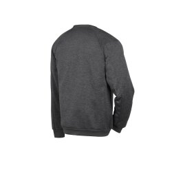 PLANAM Unisex Sweater OUTDOOR Rundhals Logo Grau